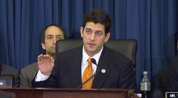 Rep. Paul Ryan (R-WI) and other House Republicans are proposing deep cuts to key programs that help unemployed workers retrain, connect disadvantaged youth to job opportunities, provide early childhood education for vulnerable children, and offer housing and utilities assistance to seniors and disabled people. (AP/Harry Hamburg)