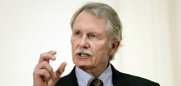 Some of today’s politicians recognize that public-sector workers can help reduce budgetary problems through the collective bargaining process. Gov. John Kitzhaber of Oregon, above, emphasizes that collective bargaining with public employees is part of the solution to his state’s budget problems. (AP/Rick Bowmer)