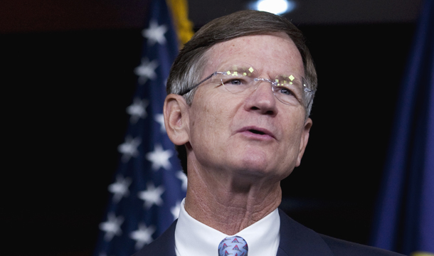 Rep. Lamar Smith (R-TX) and many of his Republican colleagues falsely claim that it is the  will of the American people, not congressional Republicans, that has  stymied immigration reform. This flies in the face of obstructionist  votes by Republicans in Congress that have blocked reform over the past  five years as well as polling of the American public that demonstrates  overwhelming support for comprehensive reform over the same period. (AP/Drew Angerer)