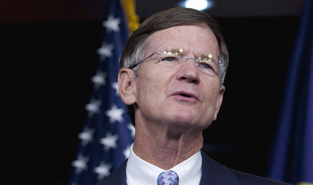 Rep. Lamar Smith (R-TX) and many of his Republican colleagues falsely claim that it is the will of the American people, not congressional Republicans, that has stymied immigration reform. This flies in the face of obstructionist votes by Republicans in Congress that have blocked reform over the past five years as well as polling of the American public that demonstrates overwhelming support for comprehensive reform over the same period. (AP/Drew Angerer)