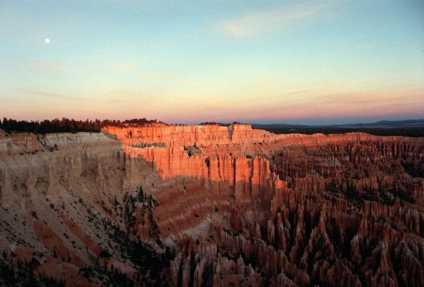 The Romney-Ryan plan would let individual states be solely in charge of permitting controversial projects, such as coal mining 10 miles from Utah's Bryce Canyon. (AP/ John Biemer)