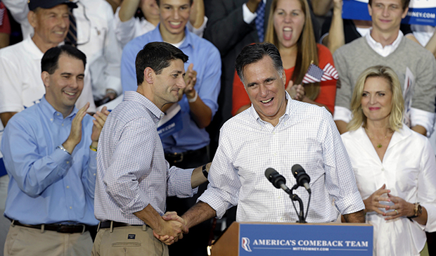 (Gov. Romney and Rep. Ryan)