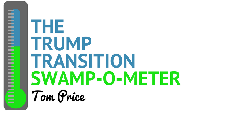 During his campaign Donald Trump promised to “drain the swamp” and rid Washington of of political insiders who’ve rigged the system. Yet one by one, as president-elect Trump nominates the leaders of his new administration, the swamp seems to be overflowing. So we created the Swamp-O-Meter for each nominee that takes into account the number of years as a politician or working in Washington, net worth, connections to big money, personal conflicts of interest, and any history of racist and homophobic behavior.