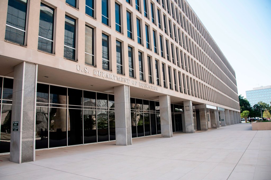 The U.S. Department of Education building is seen in Washington, D.C.
