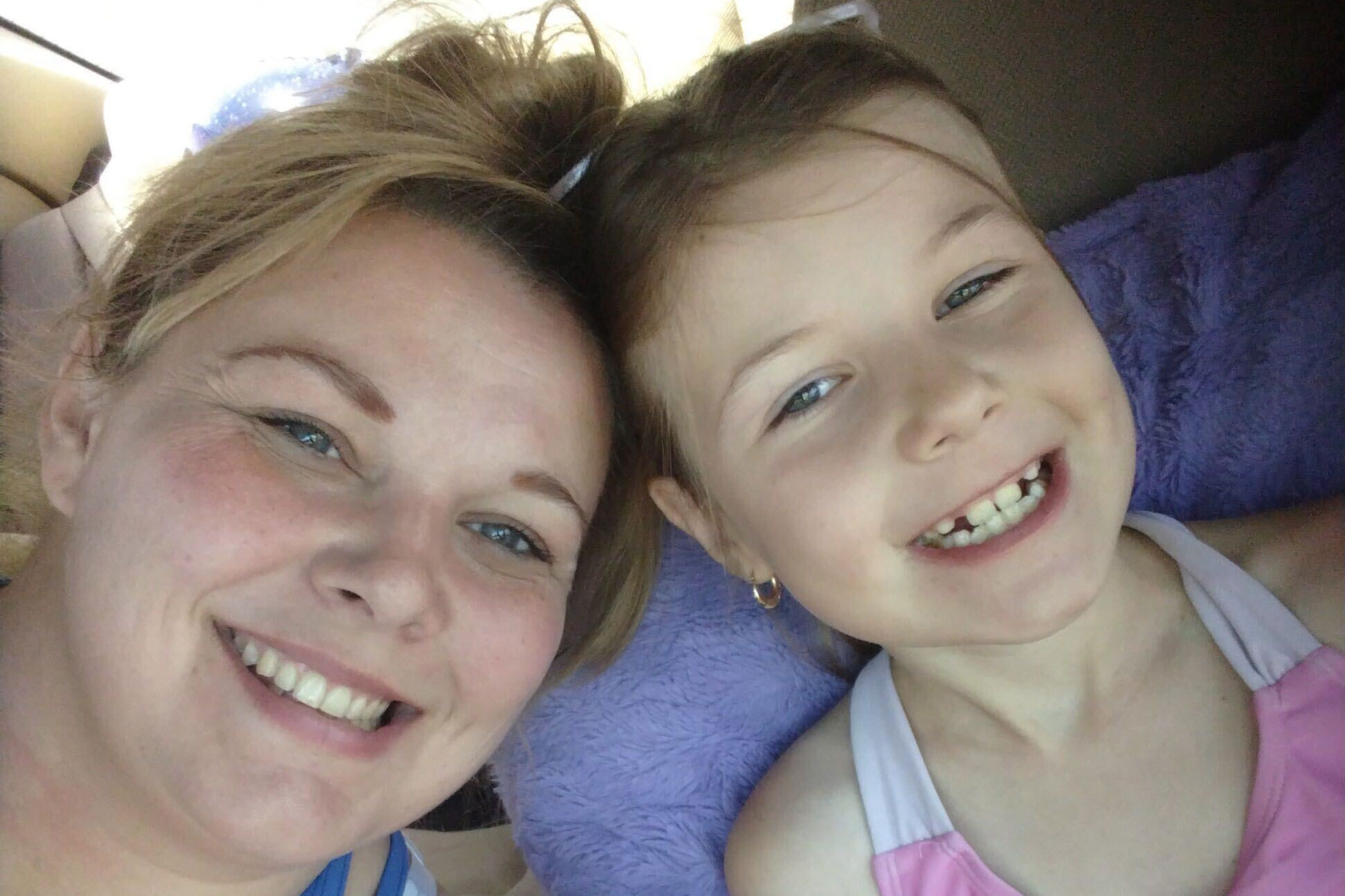 Nikki Wall, left, poses for a photo with her daughter Emma in June 2022. (Photo credit: Nikki Wall) 