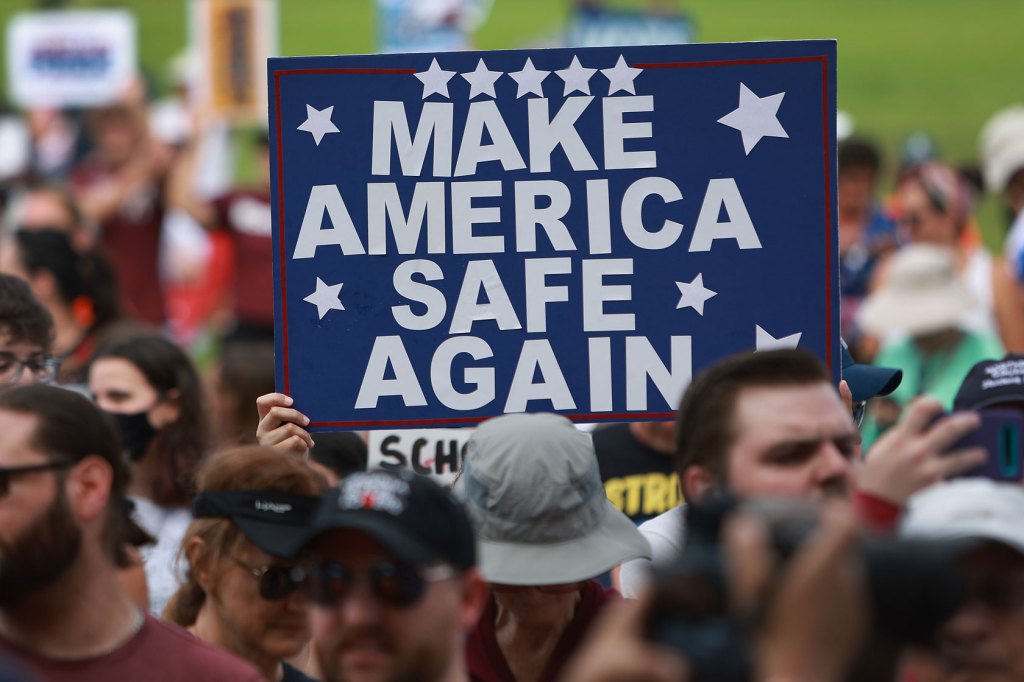 Activists participate in the second 