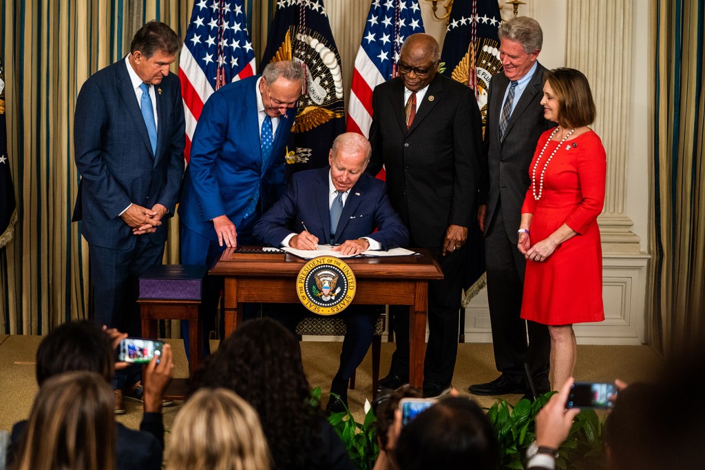 President Joe Biden and policymakers