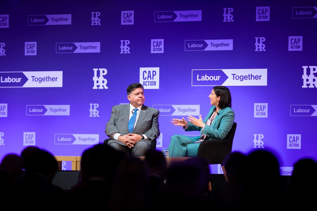 U.S. Gov. J.B. Pritzker (D-IL) and MP and Democratic Party Secretary Elly Schlein of Italy discuss the challenges and opportunities of our time.