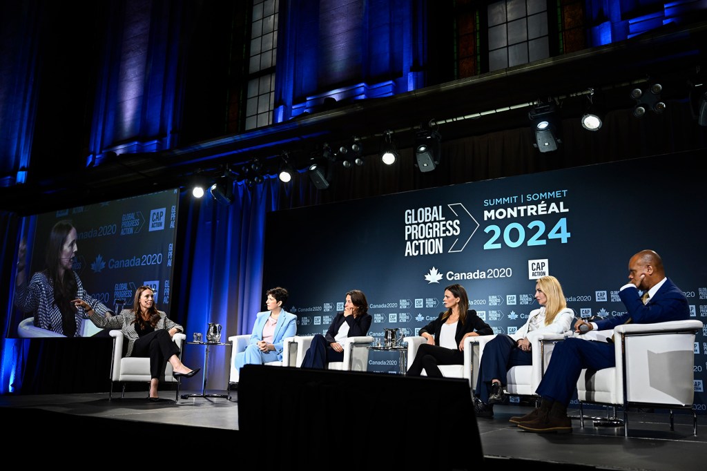 Members of the inaugural Field Fellowship cohort participate in a panel discussion.